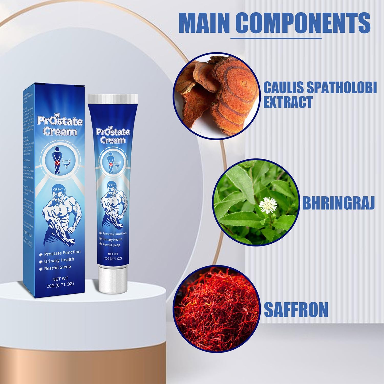 Penisvergrößerung & Pflege – Men's Cream Intimate Care Cream, Anti-Inflammatory Intimate Care Men, Cream for Men's Intimate Space, for Daily Intimate Care Men to Maintain a Healthy Intimate Area, 20 g – Bild 4