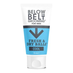 Penisvergrößerung & Pflege – Below the Belt Grooming Fresh and Dry Balls, 75 ml, Cool