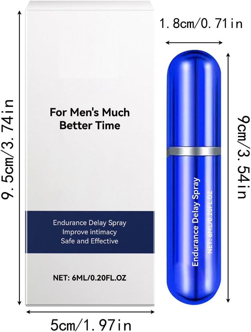 Potenzmittel & Standfestigkeit – Delay Spray for Men, Erection Aid for Men, Potency Agent, Extra Strong for Men, Instant Effect, Delay Spray Man Sex, Ideal for Promoting Intimacy of Couples – Bild 8