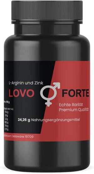 Potenzmittel & Standfestigkeit – LovoForte Unisex for Partner – The Sex Capsule for Him and Her
