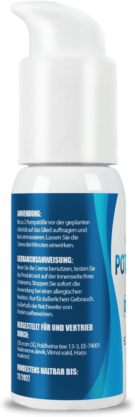 Penisvergrößerung & Pflege – Delay Cream for Men - High Dose with Instant Effect - Delay Cream Extra Strong for Men - with Premium Quality for Maximum Performance - 50 ml – Bild 3