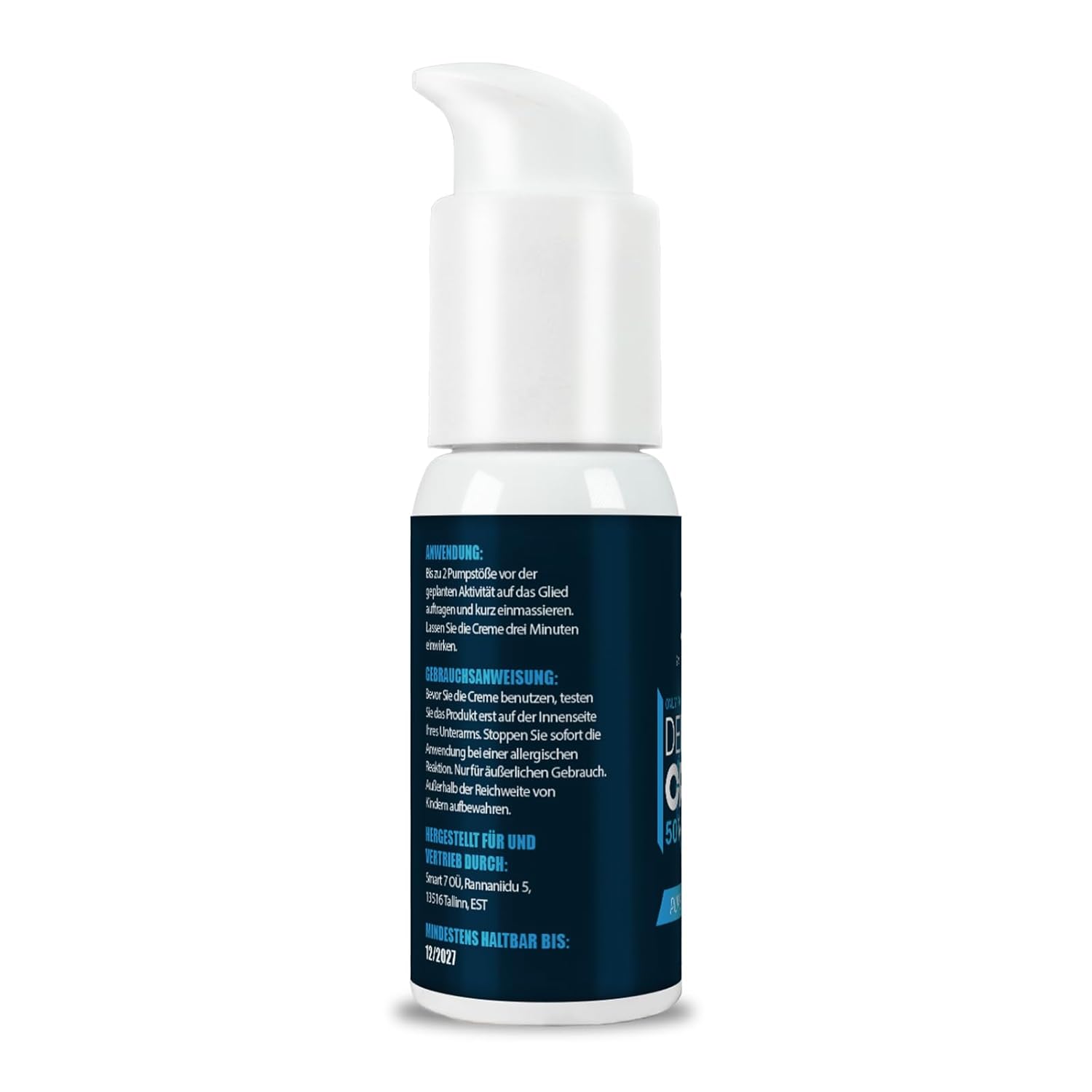 Potenzmittel & Standfestigkeit – Delay Cream for Men - Instant Effect - Delay Cream Extra Strong for Men - Skin Friendly & Discreet, 30 ml with Nourishing Ingredients – Bild 2
