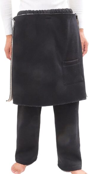 Penisvergrößerung & Pflege – Winter Verdicken Patienten Pflege Hosen Inkontinenz Pflege Hosen For Ältere Männer Frauen Wiederverwendbare Adaptive Bekleidung For Bettlägerige(Black,2XL)