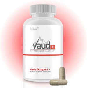 Potenzmittel & Standfestigkeit – VAUD Potency Agent for Men L-Arginine High Dose 1000 mg for Libido, Erection & Performance 100 Capsules Made in Switzerland Natural Booster for Potency & Sexual Vitality