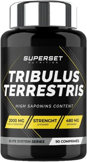Ausdauer & Energie – Superset Nutrition - Tribulus Terrestris (90 Tabs) - Tribulus - Testosterone Booster, Tone and Performance Booster!