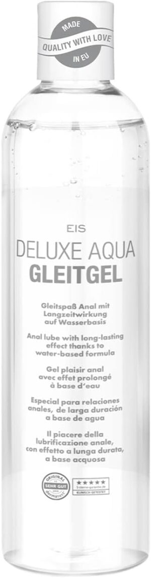 Penisvergrößerung & Pflege – EIS Deluxe Lubricant Water Based, Long-Term Effect, Various Fragrances, Effects and Applications areas, 300 ml 300 ml