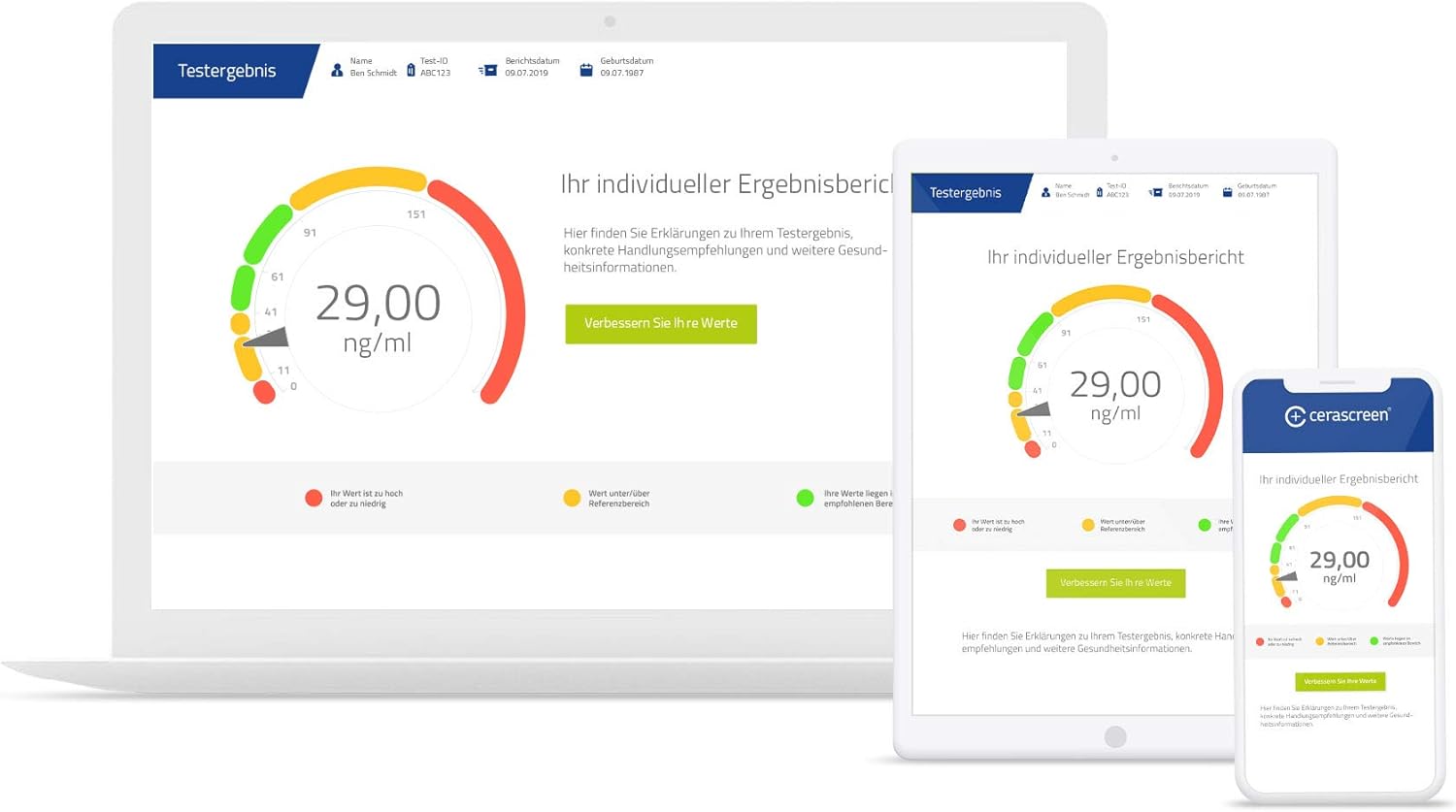 Ausdauer & Energie – Cerascreen Test Saliva Test Kit Testosterone Shortage Quick & Easy Self Test Of Home Check | Certified Laboratory | Detailed Result Report – Bild 3