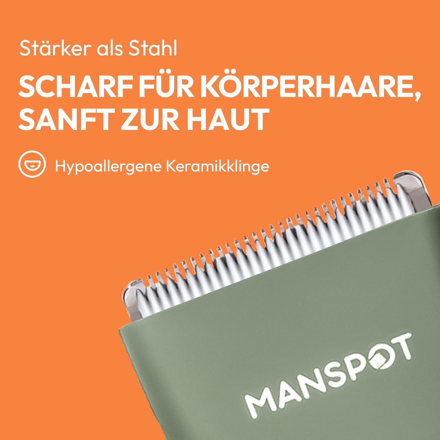 Penisvergrößerung & Pflege – Manscaped Men's Intimate Shaver, Intimate Shaver, Body Groomer Men, Body Hair Trimmer, Waterproof Wet/Dry Shaver, 20x Use After Charging – Bild 4