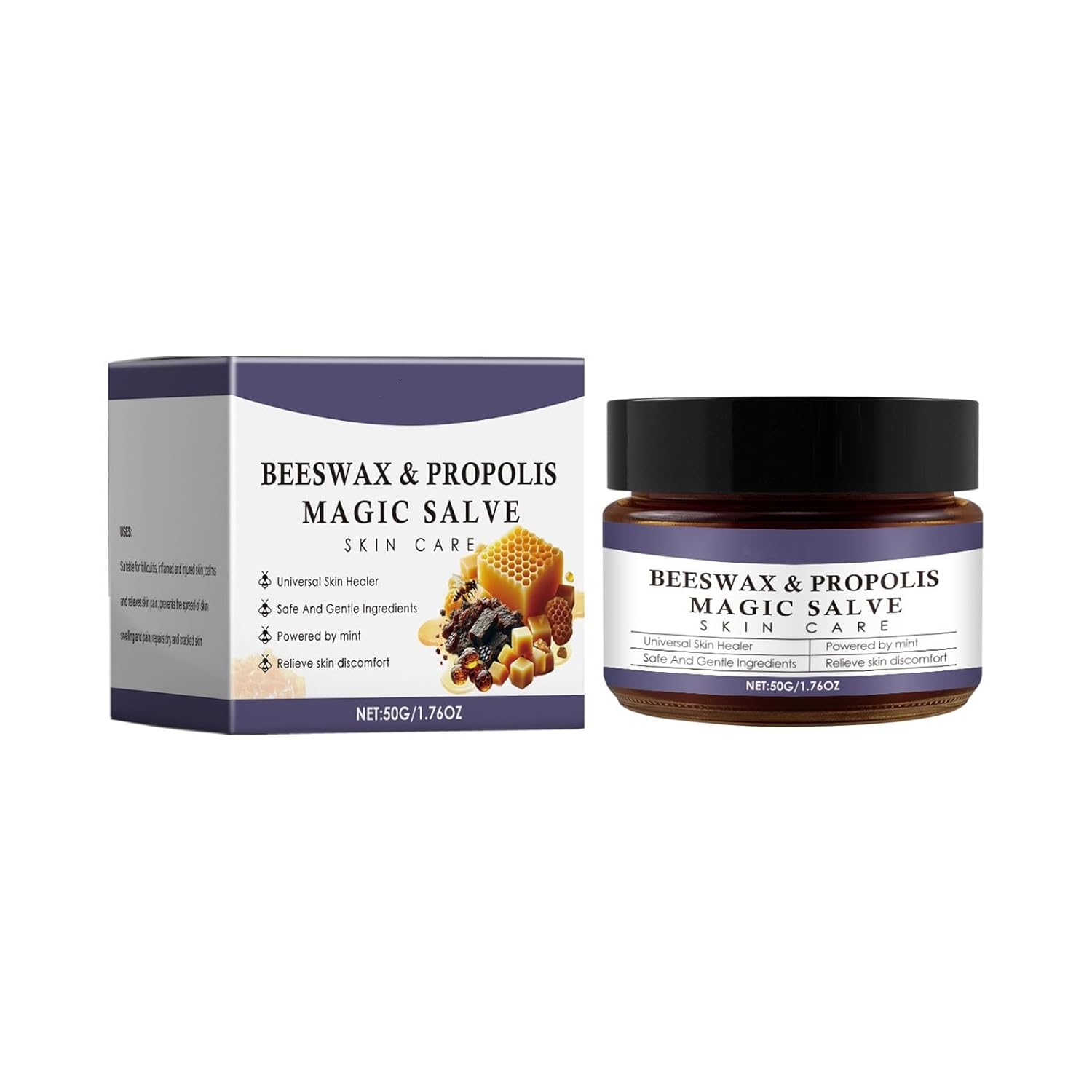 Penisvergrößerung & Pflege – Natural Honey & Beeswax Moisturising Cream, Deep Hydration & Care, Skin Care, Moisturising Cream for Face and Body for Sensitive and Dry Skin, Anti-Ageing