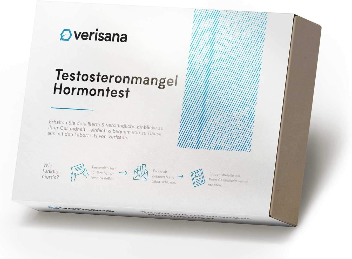 Ausdauer & Energie – TESTOSTERONE BOOSTER | Laboratory Test at a lack of Testosterone or – | Veri Sana | Ideal as a Hormone Test (Saliva) for Muscle Building and Strength Training