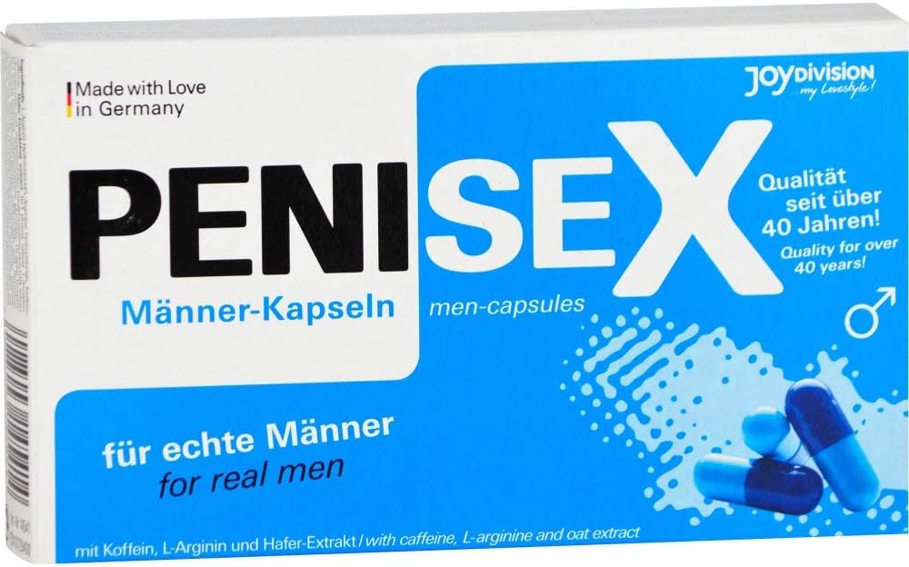 Potenzmittel & Standfestigkeit – ex Men's Capsules Pack of 40 – Bild 4