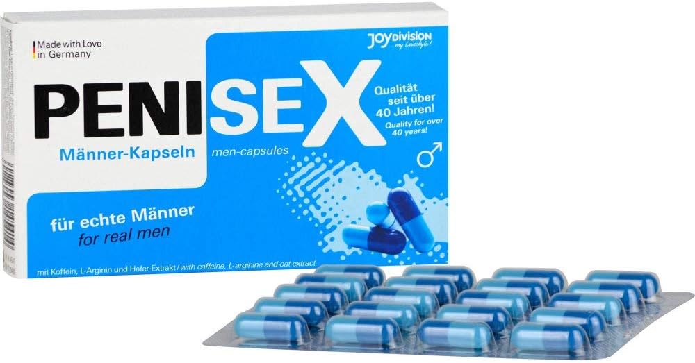 Potenzmittel & Standfestigkeit – ex Men's Capsules Pack of 40 – Bild 2