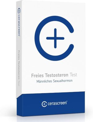 Ausdauer & Energie – Cerascreen Test Saliva Test Kit Testosterone Shortage Quick & Easy Self Test Of Home Check | Certified Laboratory | Detailed Result Report