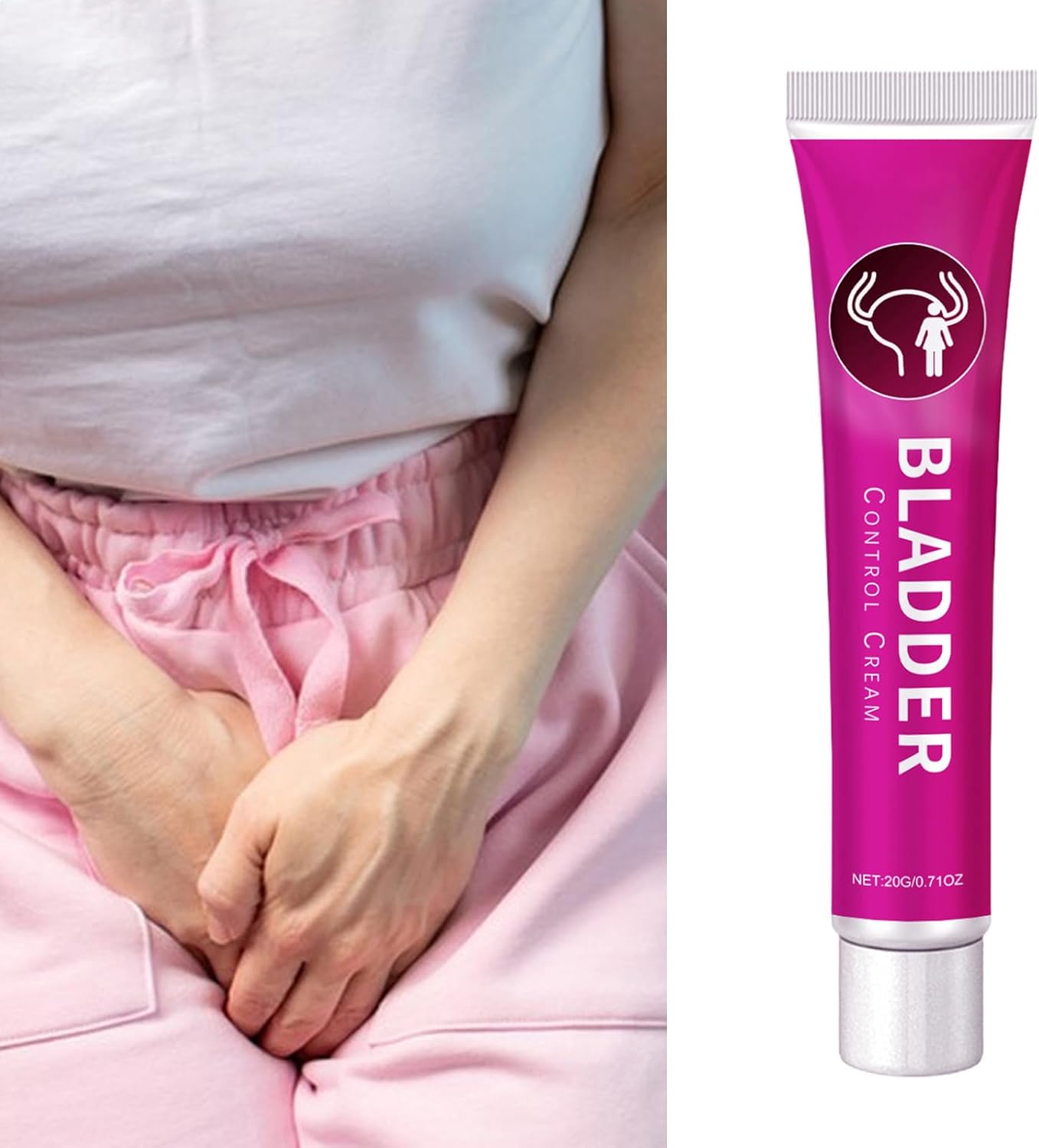 Penisvergrößerung & Pflege – Bladder Radiation - Urinary Control Cream 20G | Natural Safe Muscle Tissue - Firming Ointment for Intimate Body Care, Comfort Cream Relieves Itching for Women Men Daily Outdoor Travel 1.1 x 4.96i – Bild 6