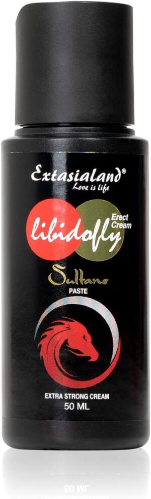 Potenzmittel & Standfestigkeit – Erect Cream Sultans Paste Extra Strong German Brand Quality with Highest Quality Ingredients such as Arnica, Ginkgo Biloba and Chili Extract Cream 50 ml