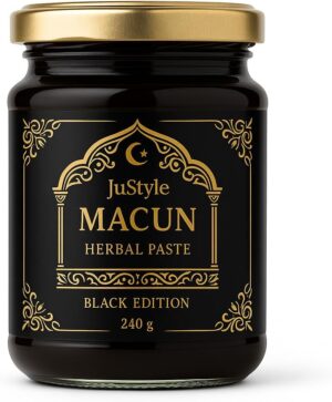 Penisvergrößerung & Pflege – Ottoman Black Power Macun Herbal Gel 240 g High Dose for Active Men with Maca, Tribulus, Ginseng