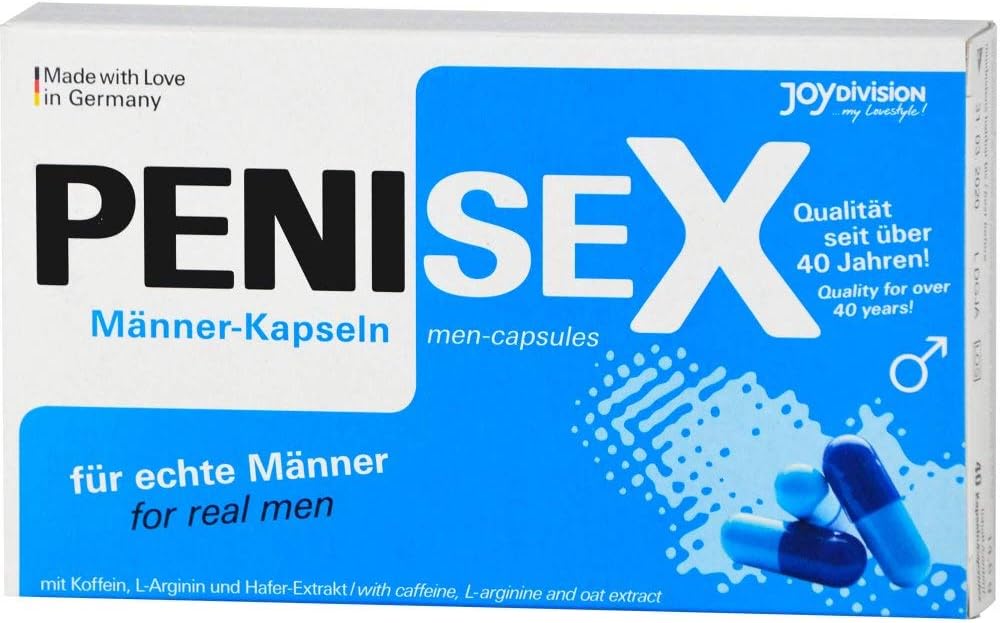 Potenzmittel & Standfestigkeit – ex Men's Capsules Pack of 40 – Bild 3