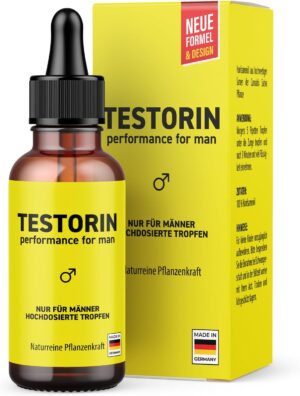Ausdauer & Energie – Testorin Drops | Get Your Love Life In Swing | For Intimate Moments | 10 ml 1 x
