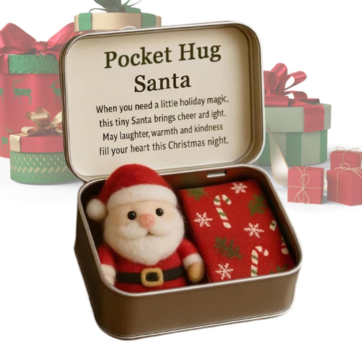 Penisvergrößerung & Pflege – Générique Handgefertigte emotionale Erinnerung | Kleine Tasche zum Kuscheln von Weihnachten | für die Pflege von Urlaub, Kollegen, Valentinstag, Geburtstag, Frauen, Männer, Liebhaber, Freunde