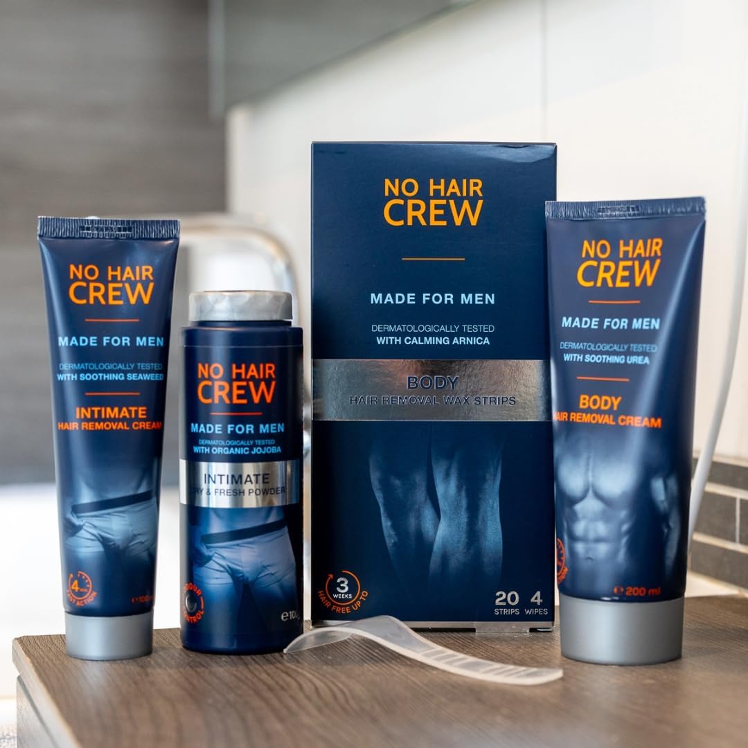 Penisvergrößerung & Pflege – NO HAIR CREW Intimate Hair Removal Cream, Extra Gentle Hair Removal for Men, 100 ml – Bild 8