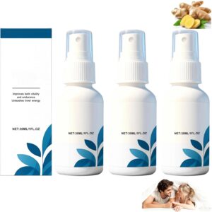 Penisvergrößerung & Pflege – Energisierende Spray, männliche Pflege Spray, verbessert sowohl Vitalität und Ausdauer freisetzt innere Energie, Verzögerung für lange letzten Männer (3pcs)