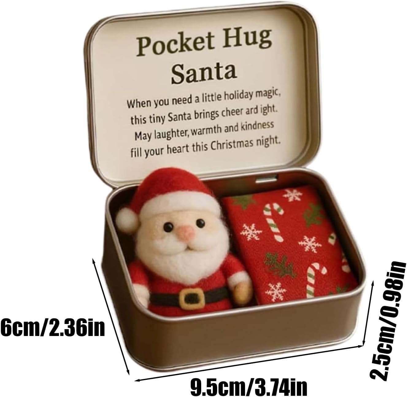 Penisvergrößerung & Pflege – Générique Handgefertigte emotionale Erinnerung | Kleine Tasche zum Kuscheln von Weihnachten | für die Pflege von Urlaub, Kollegen, Valentinstag, Geburtstag, Frauen, Männer, Liebhaber, Freunde – Bild 5
