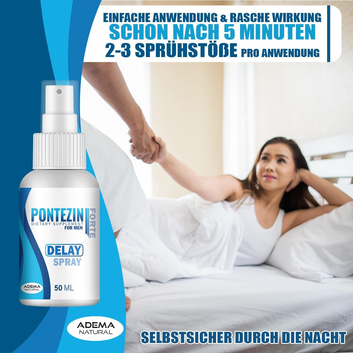 Potenzmittel & Standfestigkeit – Pontezin Delay Spray for Men - Delay Spray for Men - Extra Strong - Instant Effect for Men - Last Longer - Delay Ejaculation - Extremely High Dose - 50 ml – Bild 6