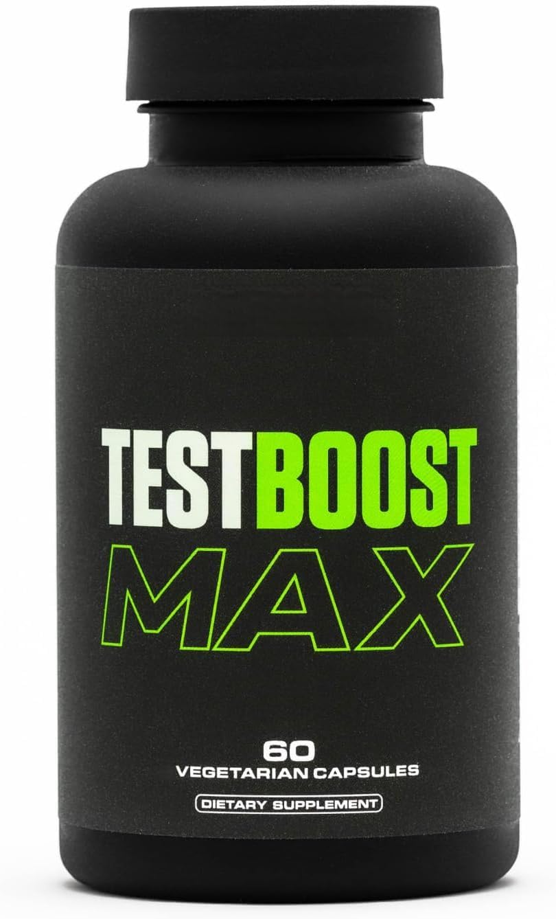 Ausdauer & Energie – Testosterone Supplement for Men - Natural Energy, Endurance and Strength Booster | 60 ct,1 Piece