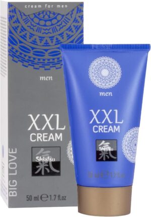 Potenzmittel & Standfestigkeit – XXL Cream Potency Agent 50 g Larger Man Erection Ginko & Ginseng & Japanese Mint