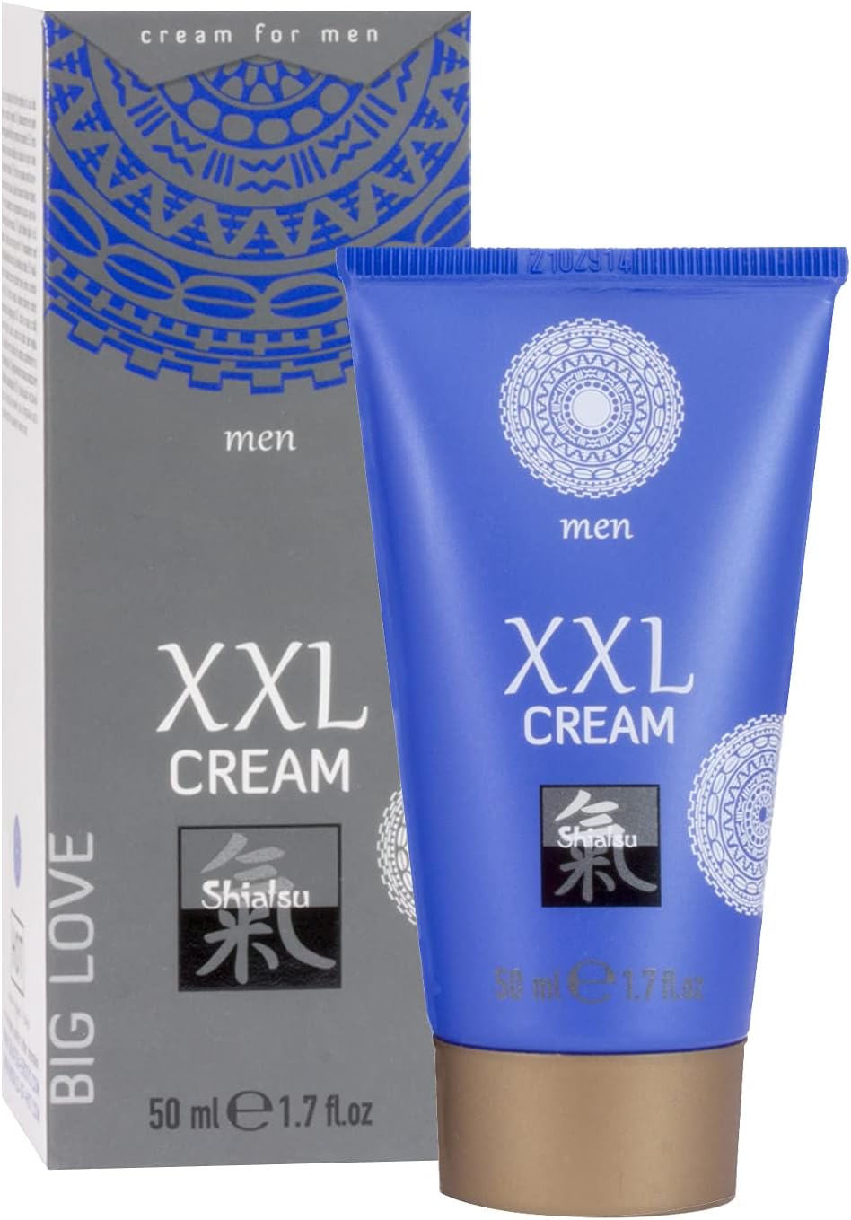 Potenzmittel & Standfestigkeit – XXL Cream Potency Agent 50 g Larger Man Erection Ginko & Ginseng & Japanese Mint