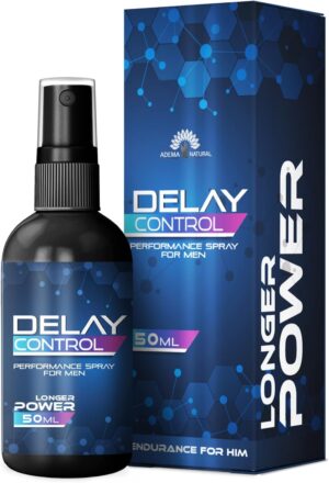 Potenzmittel & Standfestigkeit – Delay Control Spray for Men - Delay Spray for Active Men - Extra Strong - Instant Effect for Men - Lasts Longer - Delay Ejaculation - High Dose - 50 ml