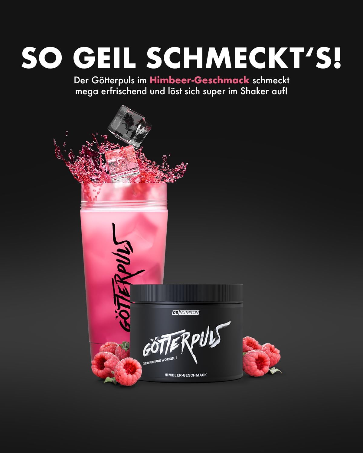 Ausdauer & Energie – OS NUTRITION Götterpuls Premium Pre-Workout Supplement, 308 g – Bild 7