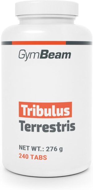 Ausdauer & Energie – GymBeam Tribulus Terrestris - Powerful Plant Extract, Increases Testosterone and Muscle Growth, 1200 mg per Daily Dose, 90% Steroid Saponins, Steroid Alternative for Athletic Performance (240 tab)