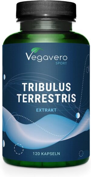 Ausdauer & Energie – Tribulus Terrestris 600 mg | 120 Capsules | Highly Dosed Fruit Extract with 91% Saponins Muscle – Testosterone – Energy – Pleasure | No Chemical Additives | Vegan gelatine from Nature – Vegavero with Free Passion – For You.