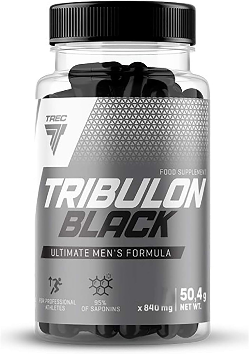 Ausdauer & Energie – Trec Nutrition Tribulon Black Testosterone Booster Training Booster Supplement Bodybuilding 120 Capsules