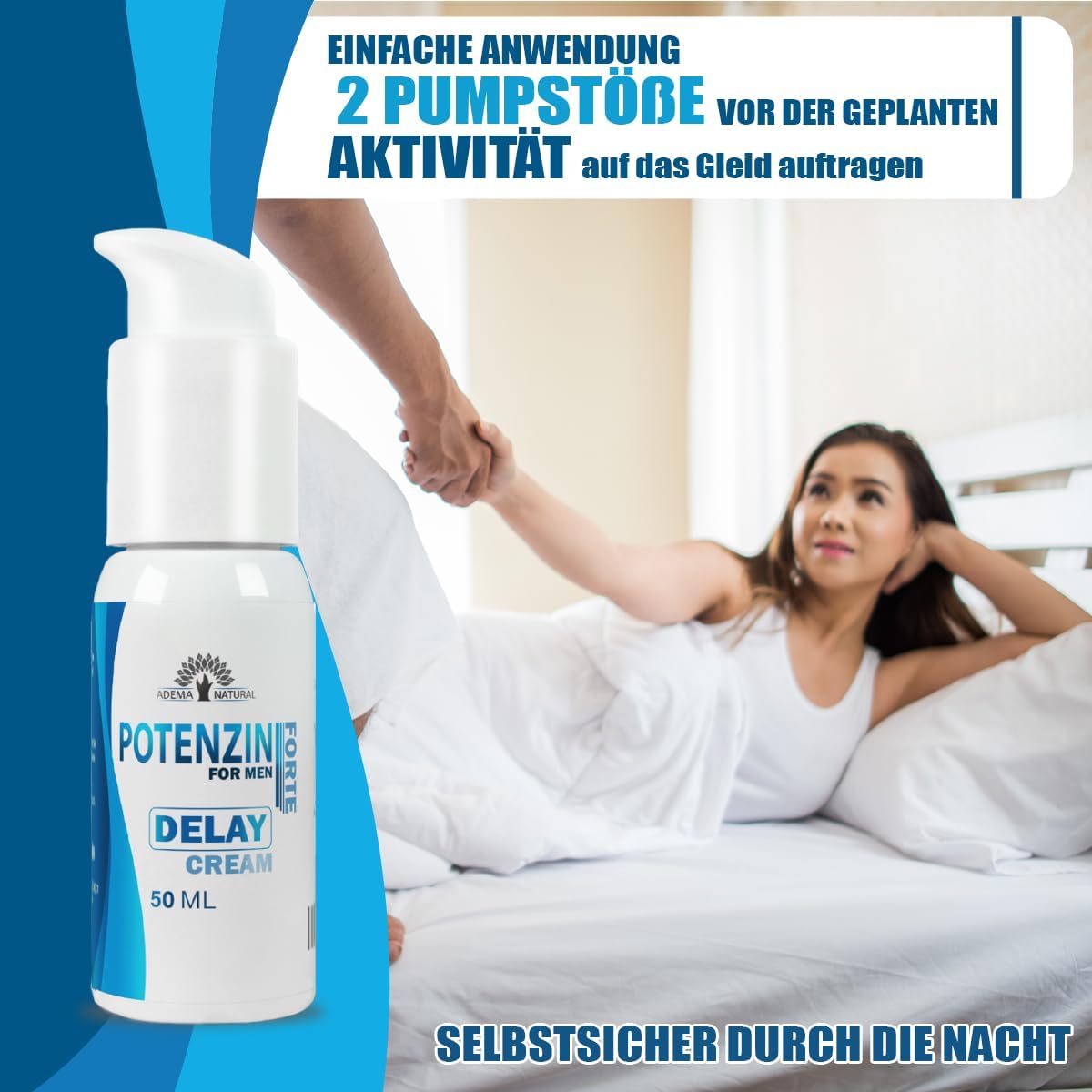 Penisvergrößerung & Pflege – Delay Cream for Men - High Dose with Instant Effect - Delay Cream Extra Strong for Men - with Premium Quality for Maximum Performance - 50 ml – Bild 6