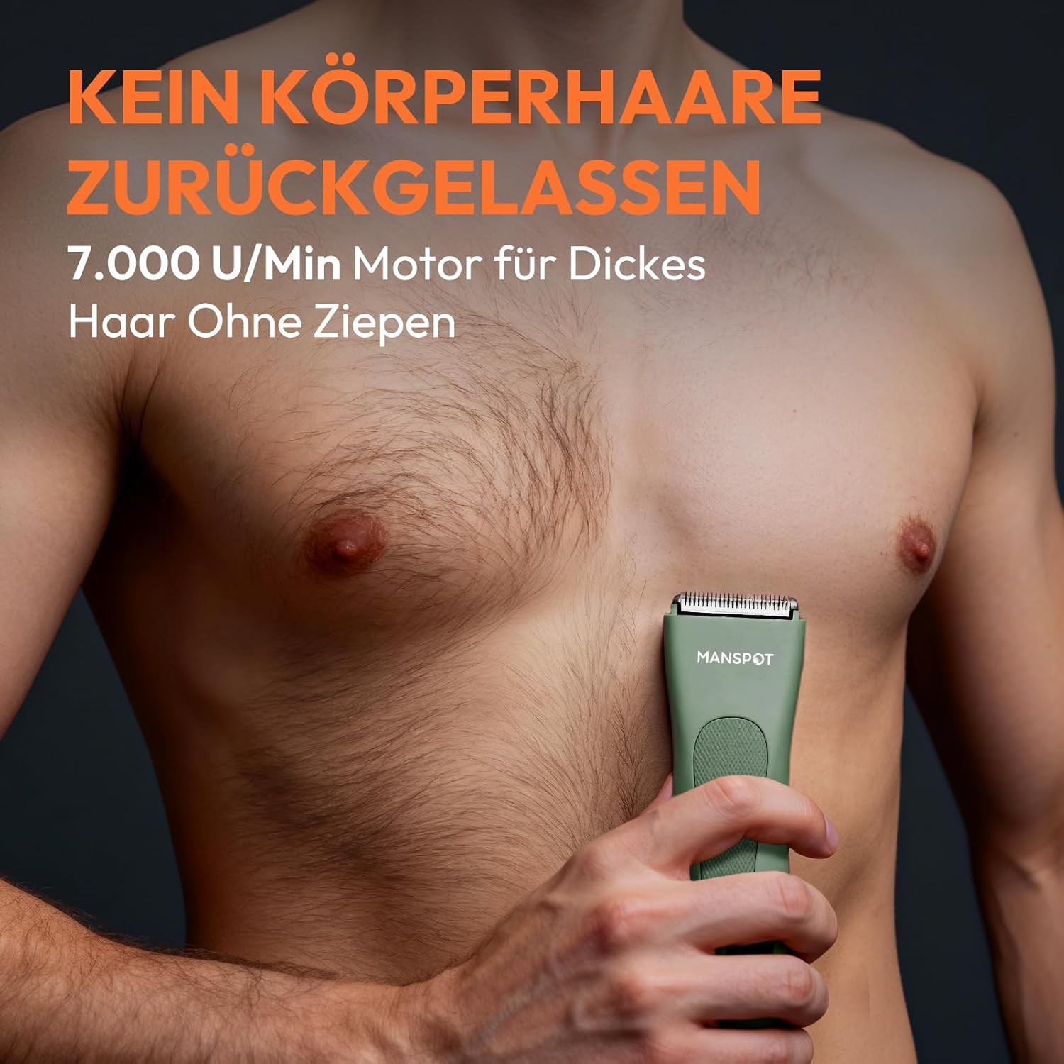 Penisvergrößerung & Pflege – Manscaped Men's Intimate Shaver, Intimate Shaver, Body Groomer Men, Body Hair Trimmer, Waterproof Wet/Dry Shaver, 20x Use After Charging – Bild 3