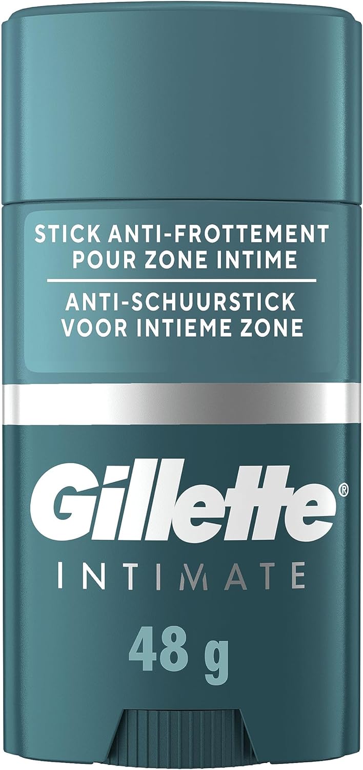 Penisvergrößerung & Pflege – Gillette Intimate Anti Scratch Stick for Intimate Area for Men, Care for the Body, Against Skin Irritation, Shower or Shaving, Suitable for Sensitive Skin