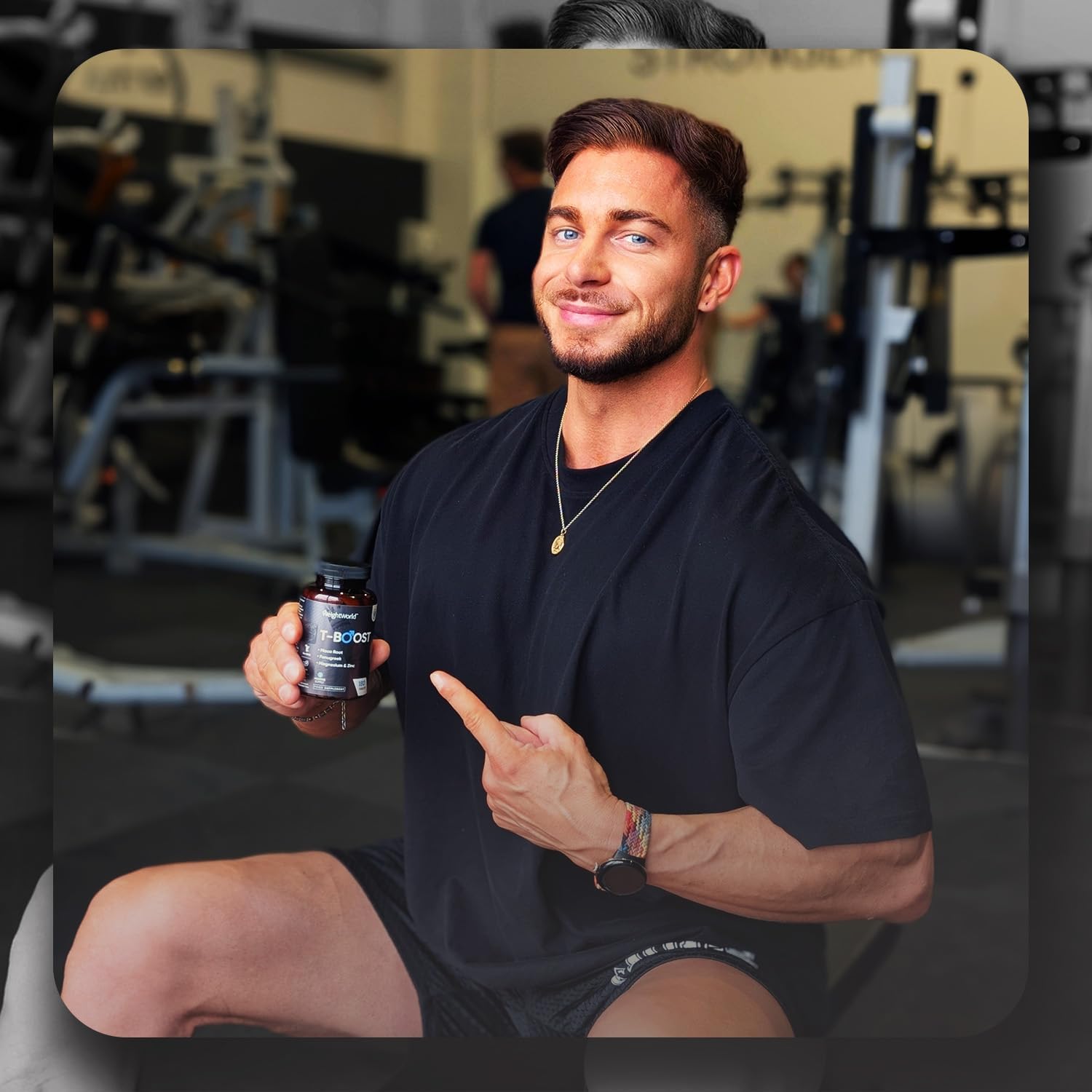 Ausdauer & Energie – T Boost - With Zinc, Maca Extract, Magnesium, Fenugreek - Dietary Supplement - 180 Vegan Tablets - 3 Months Supply - Free from Magnesium Stearate - WeightWorld – Bild 8