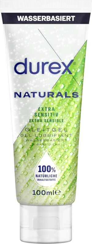 Penisvergrößerung & Pflege – Durex Naturals Water Based Lubricant