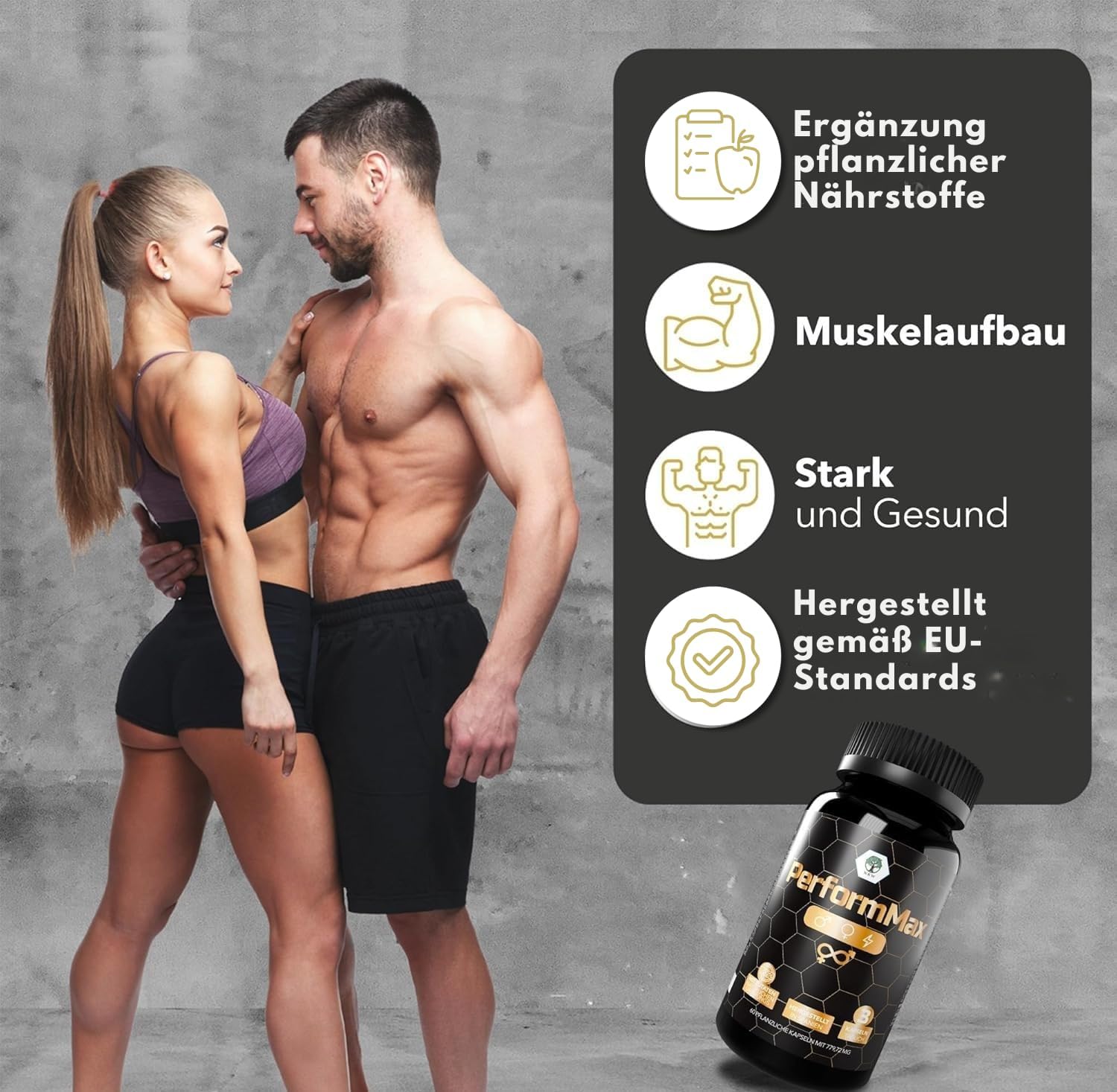 Potenzmittel & Standfestigkeit – Testosterone Booster Muscle Building | Libido Booster Woman | Potency Agent for Men | Maca Capsules | Tribulus Terrestris High Dose L Arginine Capsules | Libido Increase Women | Libido Booster for Men – Bild 3
