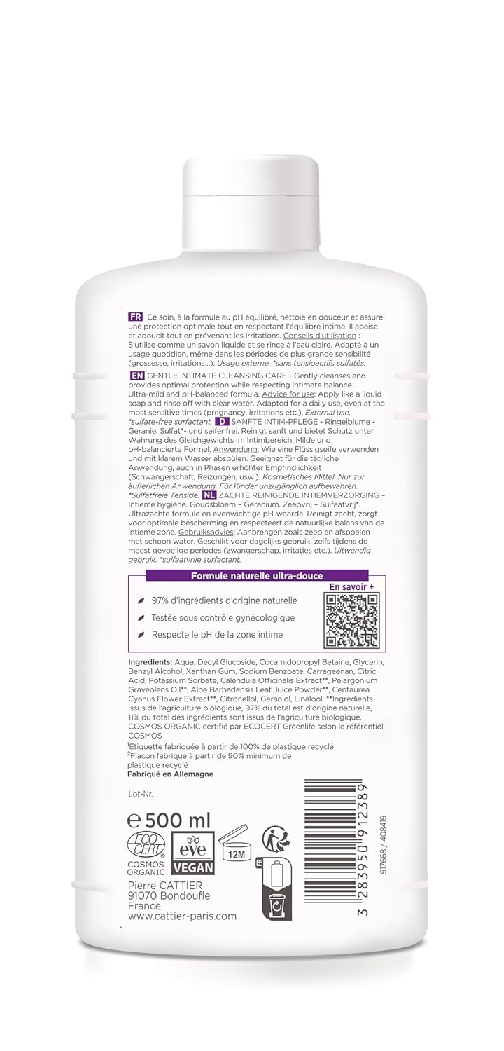 Penisvergrößerung & Pflege – Cattier Gynea Gentle Intimate Cleansing Care 500ml – Bild 2