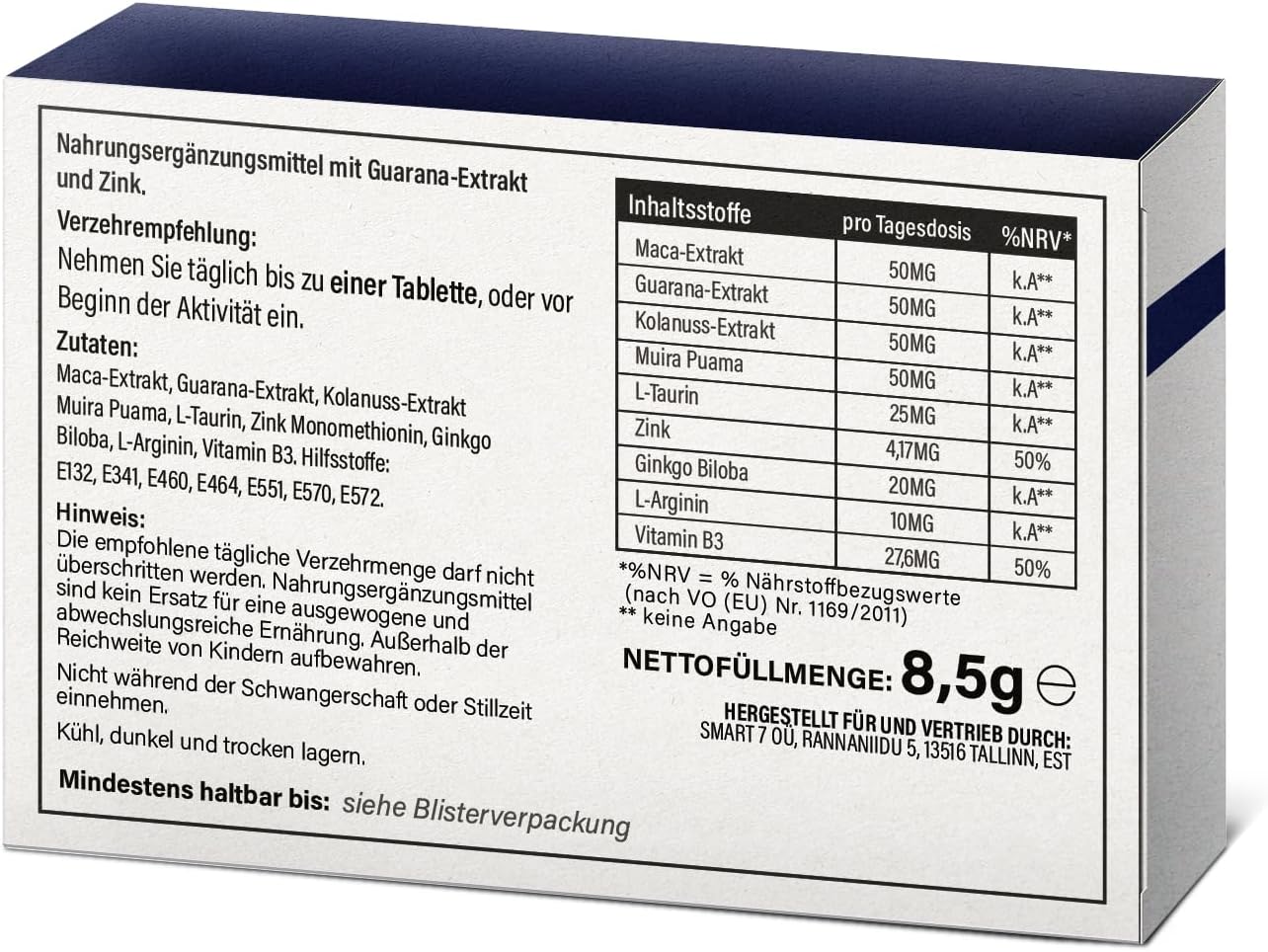 Potenzmittel & Standfestigkeit – Potenziax 50 mg - Extra Strong for Men, Instant Effect - High Dose for the Adventurous Man - Supplement in Challenging Situations - With Maca & Zinc - No Additives – Bild 2
