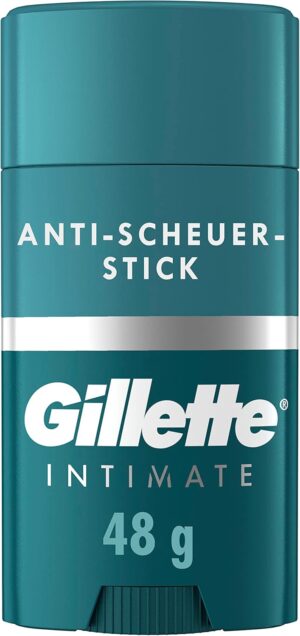 Penisvergrößerung & Pflege – Gillette Intimate Care Anti-Chafing Stick, Reduces Friction and Skin Irritation in the Intimate Area, Stick for Chafing, Easy Use, Dermatologically Tested, Gift for Men