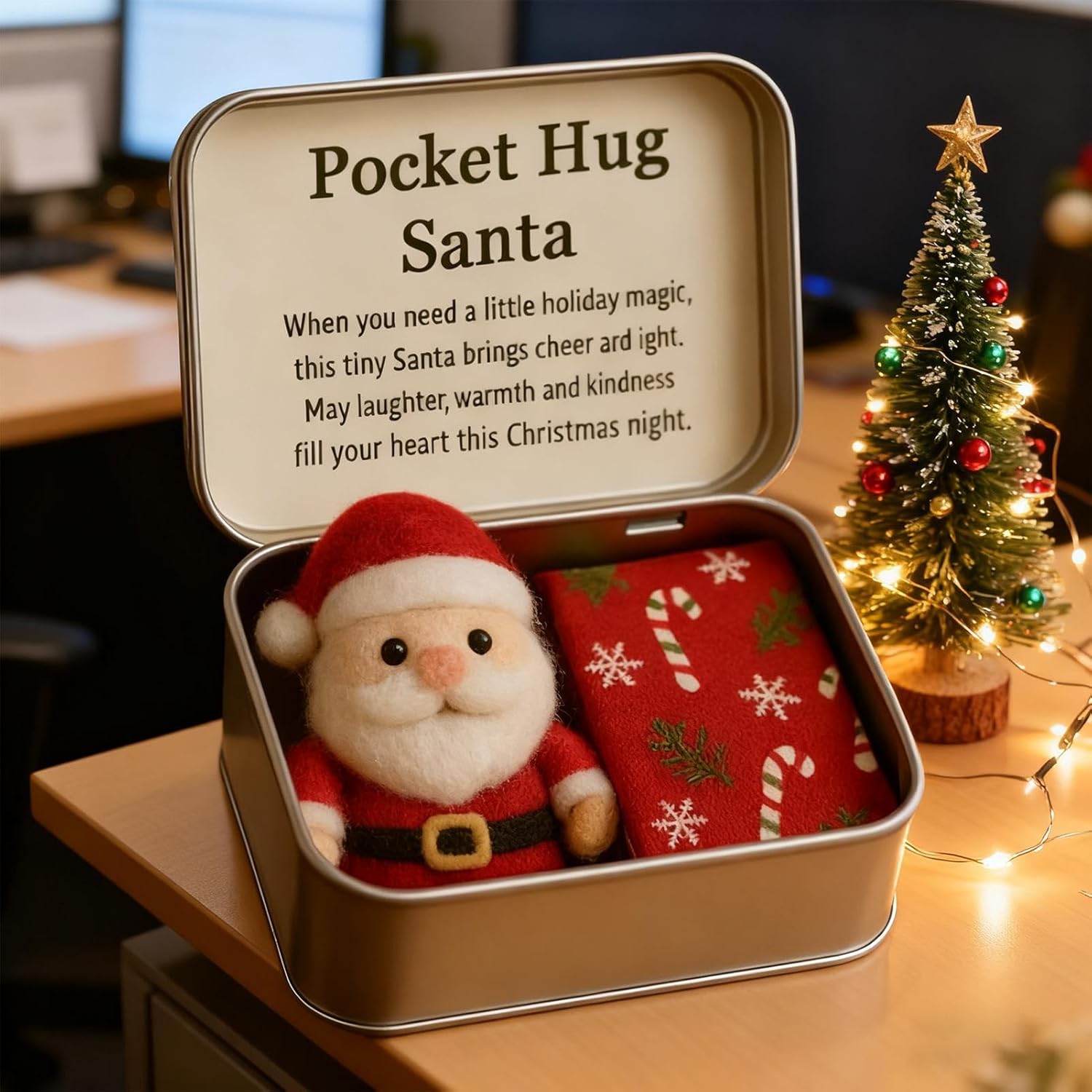 Penisvergrößerung & Pflege – Générique Handgefertigte emotionale Erinnerung | Kleine Tasche zum Kuscheln von Weihnachten | für die Pflege von Urlaub, Kollegen, Valentinstag, Geburtstag, Frauen, Männer, Liebhaber, Freunde – Bild 2