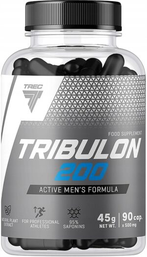 Ausdauer & Energie – Trec Nutrition Tribulon Testosterone Booster for Men Tribulus Terrestris Libido Support Dietary Supplement Anabol (90 Capsules)