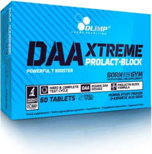 Ausdauer & Energie – DAA Xtreme 60 Tablets | Testosterone Booster | Testosterone Booster for Men | Anabolic Pills for Muscle Growth