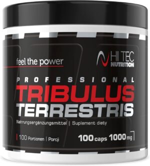 Ausdauer & Energie – TRIBULUS TERRESTRIS - NATURAL HORMONE BOOSTER - HI TEC NUTRITION - 100 CAPS