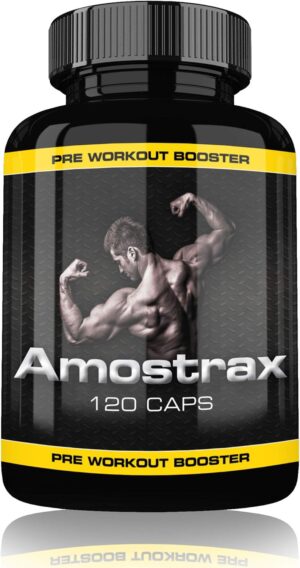 Ausdauer & Energie – Amostrax Pre-Workout Testosterone Anabolic Muscle Building Pump Booster
