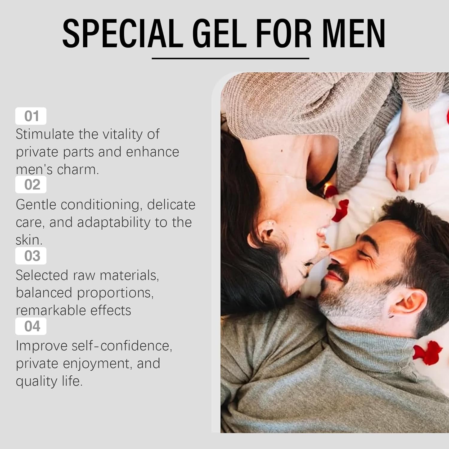 Penisvergrößerung & Pflege – Erection Cream for Men, Cream for Sex Men Longer Time, Extender Cream Larger Thicker Longer for Men, Gel for Extra Strong Enlargement (1 Piece) – Bild 5